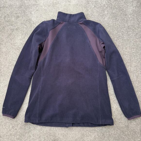 Columbia Jacket Womens Large Purple Omni Heat Fleece Full Zip Thermal Outdoor - Picture 9 of 9